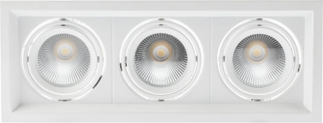 Встраиваемый точечный светильник светодиодный ЭРА SKD-13-36-40K-W20 (220V, IP40)