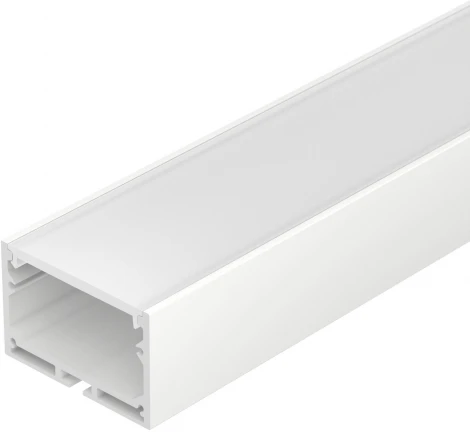 Профиль с экраном SL-LINE-4932-2500 WHITE+OPAL (Arlight, Алюминий) 036304