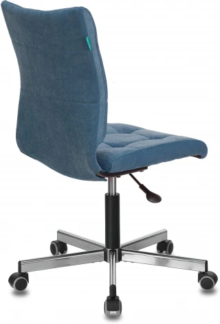 Кресло Бюрократ CH-330M/VELV86 голубой Velvet 86 крестовина металл Stool Group арт.УТ000003000