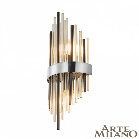 Бра Arte Milano 1A.D170.H450.E14.2 Bk (220V)