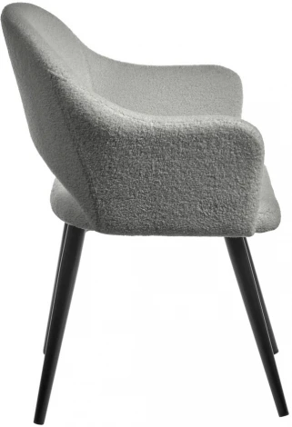 Стул Bradex Home Bruno светло-серый, искусственный мех (RF 0659)