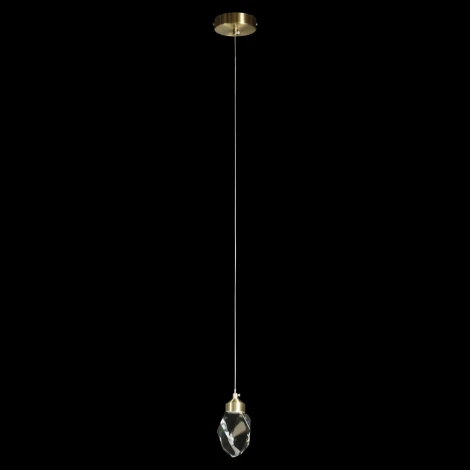 Подвесной светильник Loft It Rock 10111 Gold (LED, 220V, хрусталь, на проводе)