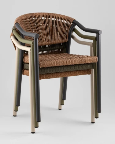 Стул Stool Group Syna светло-коричневый серые ножки арт.УТ000039927