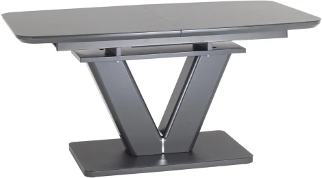 Стол обеденный Stool Group Вильнюс раскладной 160-200*90 серый УТ000035013