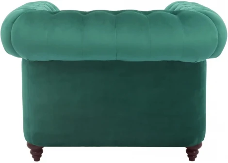 Кресло Chester Classic ОГОГО (арт.665406), (Ткань/Темно-зеленый)