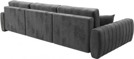 Диван угловой Лига-057 НПБ Лонг угол левый Лига Диванов (Велюр) арт.129306L