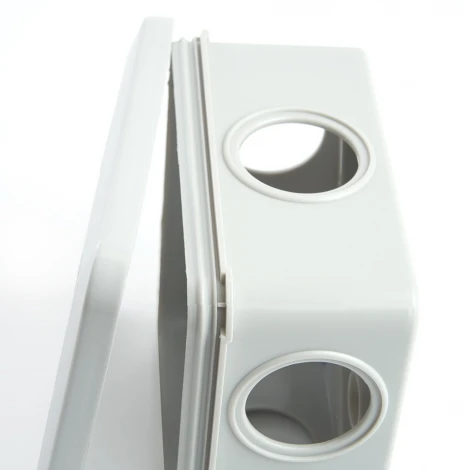 Коробка разветвительная (серый) Stekker 49001