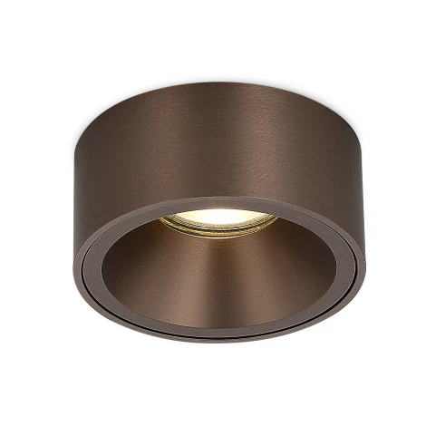 Светильник встраиваемый Donolux Munich DL18030R1DBronze под лампу GU10 шлифованная темная бронза