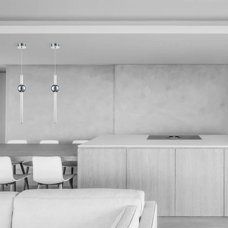 Подвесной светильник Lumien Hall Greniya LH8023/1PB-CR-WT