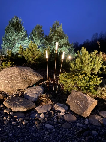 Наземный уличный светильник IP65 Камыш LD-Lighting LD-RD003