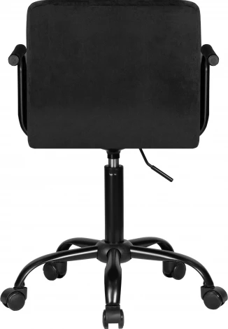 Офисное кресло для персонала DOBRIN TERRY BLACK (черный велюр (MJ9-101)) Dobrin