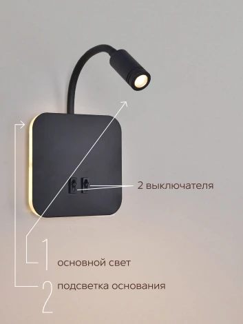 Настенный светильник Мелодия Света WA1L 000028246