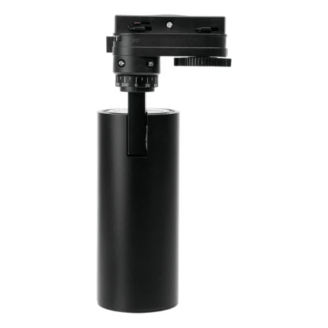 Трековый светильник однофазный Wolta WTL-GU10/01B под лампу GU10 Черный BASIC