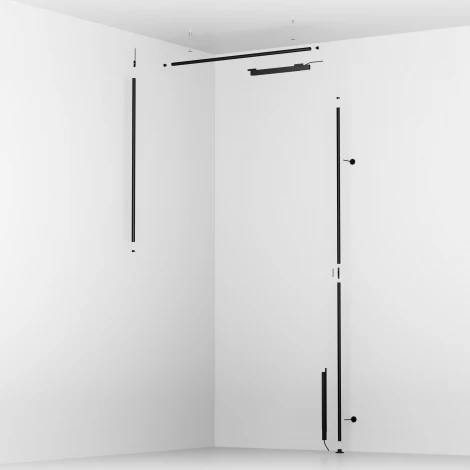 Шинопровод накладной/подвесной магнитный Maytoni Busbar trunkings Levity TRX184-R-112B (24V)