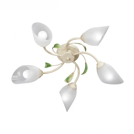 Потолочная люстра Vitaluce V3232/5PL (220V, листья)