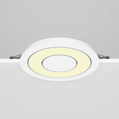 Встраиваемый светильник Maytoni Vector DL102-12W2.7K-W (LED, 220V, круглые)