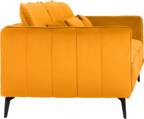 Диван Amsterdam трехместный ОГОГО (арт.342342), (Ткань/Желтый)