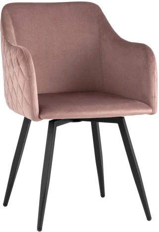 Стул Stool Group Ника вращающийся велюр пыльно-розовый УТ000031328