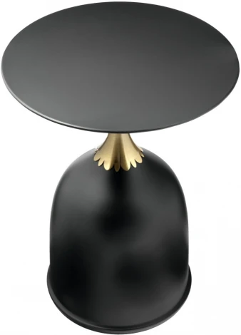 Кофейный столик Stupa диам.40см x 54см, чёрный, металл Bradexhome арт.FR 1032