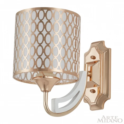 Бра Arte Milano Florentia-3387 303387/1W Wh/Gd (220V)