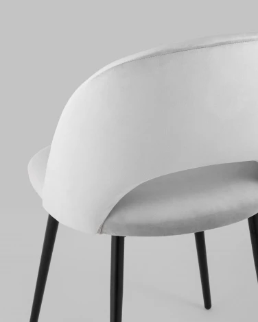 Стул Stool Group Меган велюр светло-серый УТ000025513