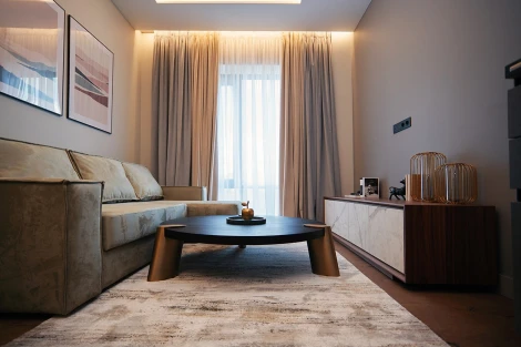 58DB-CT17191 Стол журнальн.Kong темный орех d138*33см,столешница d120 Garda Decor