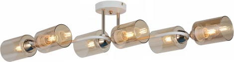 Потолочная люстра на штанге ILLUMICO IL8148-6COU-79 WH GD (220V)