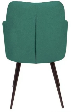 Стул поворотный на 360 градусов Top Concept Hunt ромб, бархат зеленый 19 / чёрный конус