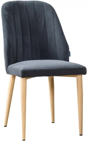 Стул R-Home Alen Diag grey_нат.дуб