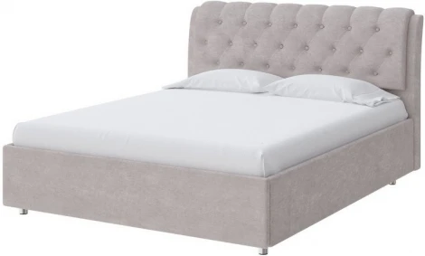 PROxSON Кровать Chester (Ткань: Велюр Лофти Бежевый) 160x200