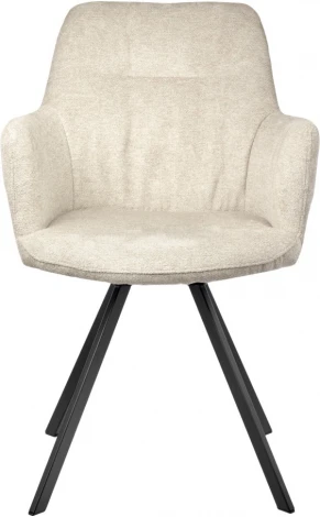 Комплект из 2-х стульев Bradexhome Grant латте шенилл на поворотном механизме