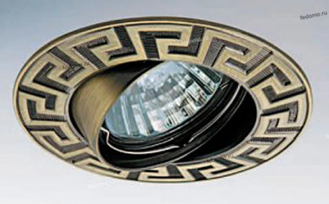 Встраиваемый точечный светильник Lightstar Antico 011121