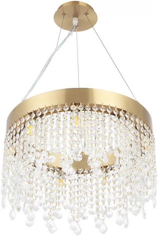 Подвесная люстра Crystal Lux AQUA SP9 (220V, на тросе, круглые)