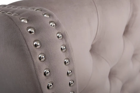 Кровать Garda Decor GD-LOUISIANA160-1 (Бежевый)