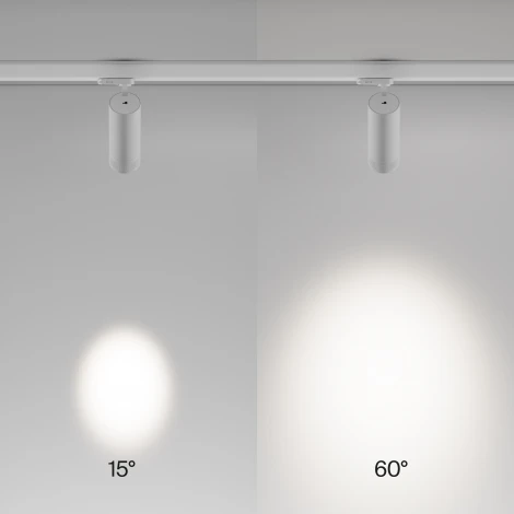 Трековый светильник трехфазный 20W 220V Maytoni Focus Zoom TR198-3-20W4K-Z-W
