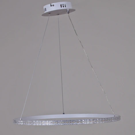 Подвесной светильник светодиодный с пультом Reluce 06315-3.9-01 WH (ночной режим, 220V, на тросе)