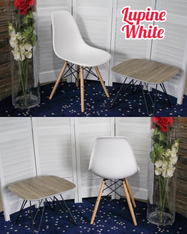 Обеденный стул M-City LUPINE WHITE
