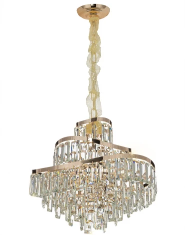 Подвесная люстра хрусталь Citilux Naiad CL315152 (220V, на цепи)