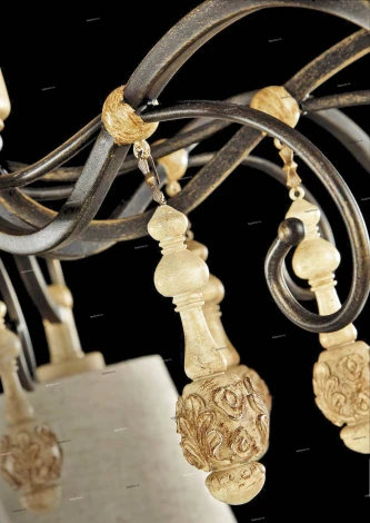 Подвесная люстра Maytoni Cipresso H034-PL-08-R