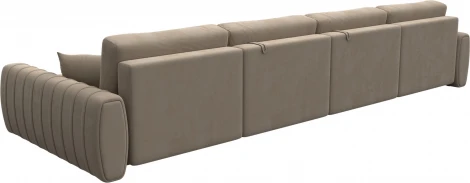 Диван П-образный Лига-057 НПБ Лонг Лига Диванов (Велюр) арт.129326