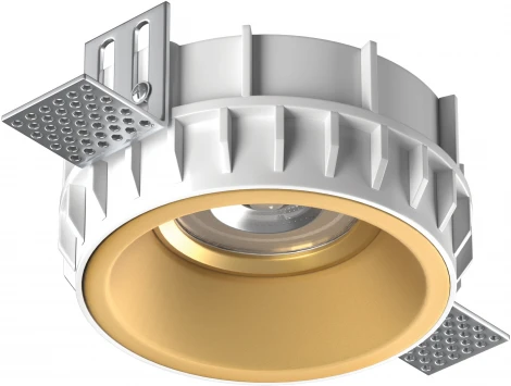 Встраиваемый светильник под гипсокартон и под LED модуль/ламп МR16 Lightstar Domino G214603GMOD (220V)