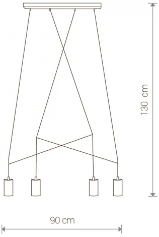 Подвесной светильник Nowodvorski Imbria 7957 (220V, на проводе)