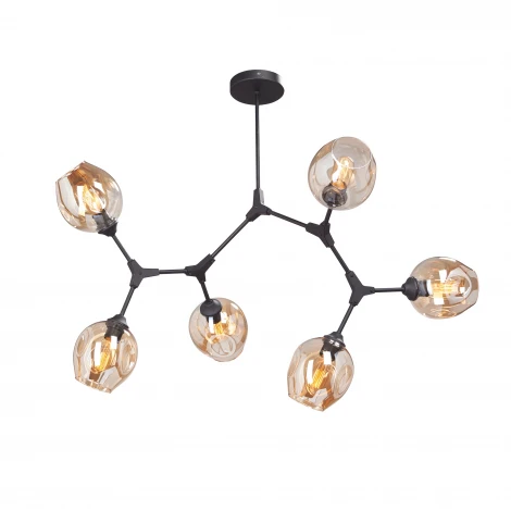 Подвесная люстра Vitaluce V4598-1/6PL (220V, шарики)