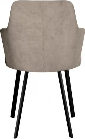 Стул DikLine 345 K4 капучино, ножки черные арт.00-00076162