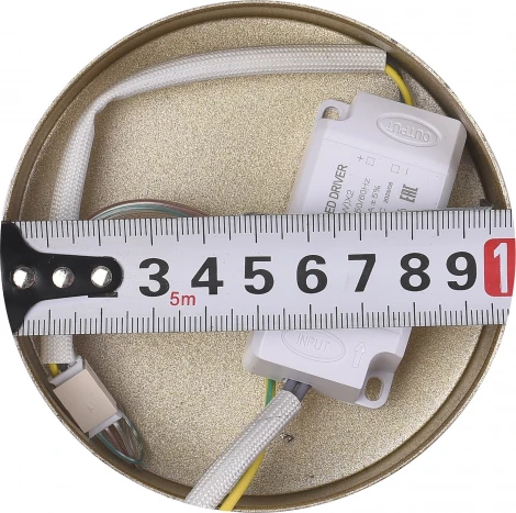 Подвесной светодиодный светильник Natali Kovaltseva Triangle LED LAMPS 81117/1C 7W, золотой, LED (220V, на проводе)