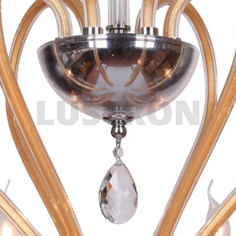Потолочная люстра IDLamp Jiustina 479/6-Dorato