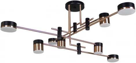 Потолочная люстра светодиодная на штанге Милли 07653-8 Kink Light