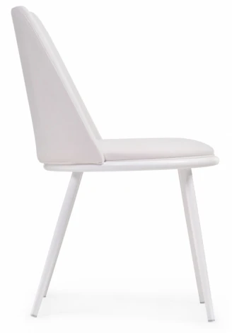 Стул Woodville на металлокаркасе Алдис катания вайт / белый матовый 507434