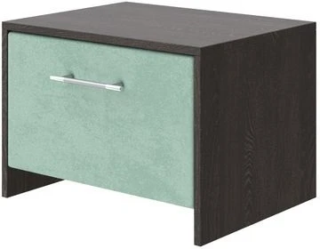 PROxSON Тумба Varna (ЛДСП Кантербери+ткань Дуб Кантербери/Teddy Мятный) 51x40