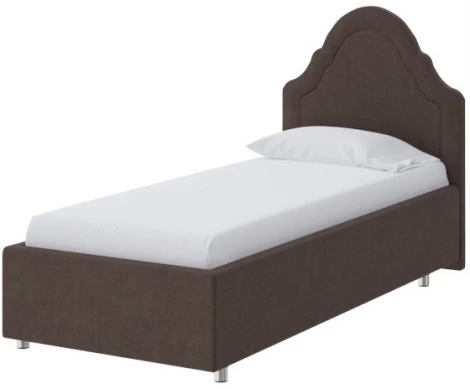 PROxSON Кровать Эльза (Ткань: Рогожка Тетра Брауни) 90x190